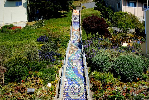 16th Avenue Tiled Steps, San Francisco