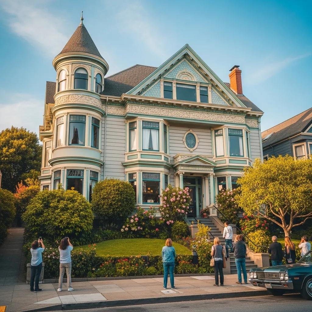 Grateful Dead House in Haight-Ashbury, a significant landmark of the 1960s counterculture